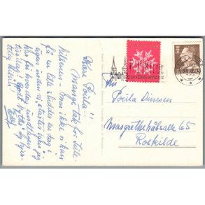 Julemrke 1966 p Postkort