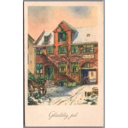 Julemrke 1966 p Postkort