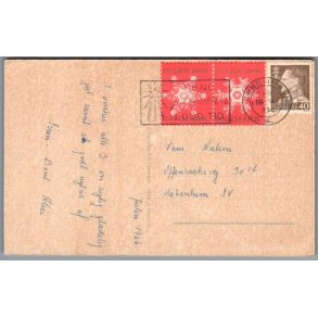 Julemrke 1966 p Postkort