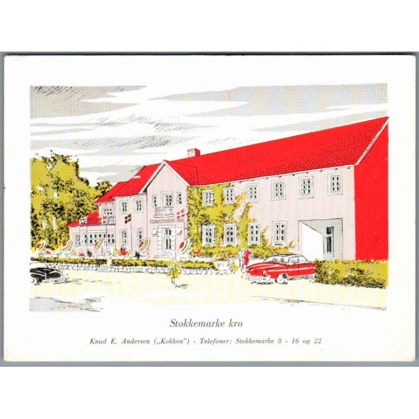 Stokkemarke Kro - Postkort - Ubrugt