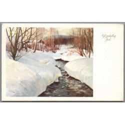 Julemrke 1965 p Postkort