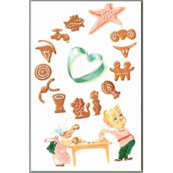 Julemrke 1965 p Postkort