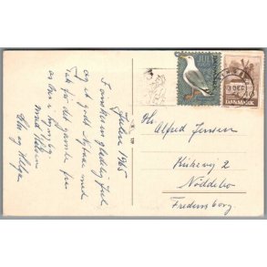 Julemrke 1965 p Postkort