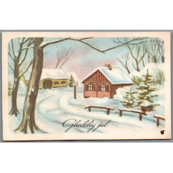 Julemrke 1965 p Postkort