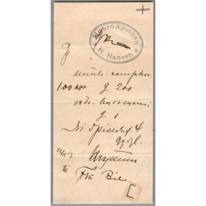 Recept - Hobro Apotek - 22 - 11 - 1913
