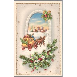 Julemrke 1964 p Postkort