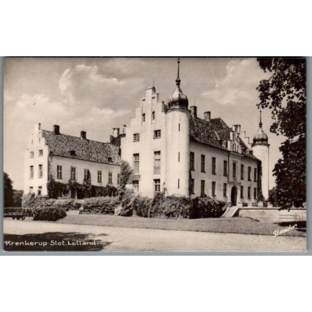 Krenkerup Slot -  Postkort - Ubrugt