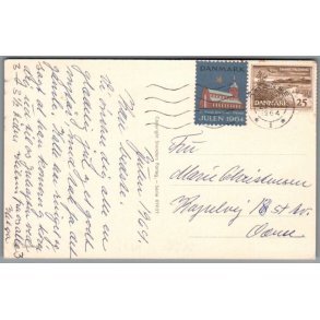 Julemrke 1964 p Postkort