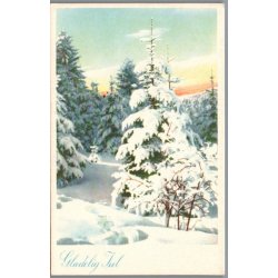 Julemrke 1964 p Postkort