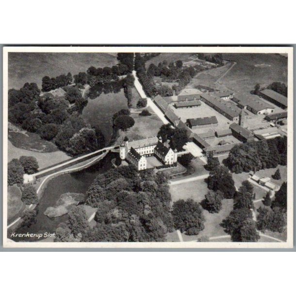 Krenkerup Slot -  Postkort - Ubrugt