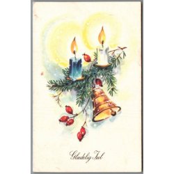 Julemrke 1964 p Postkort