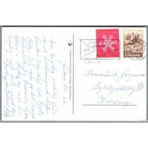 Julemrke 1966 p Postkort
