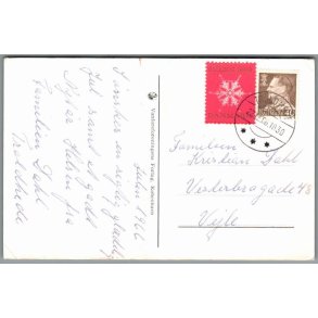 Julemrke 1966 p Postkort