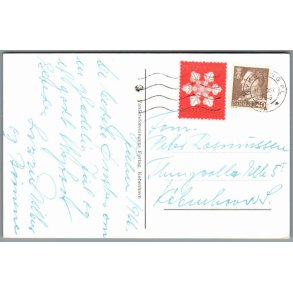 Julemrke 1966 p Postkort