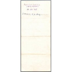 Recept - Apoteket Godthaab - L�ge Mogens Bache - 23 - 12 - 1956