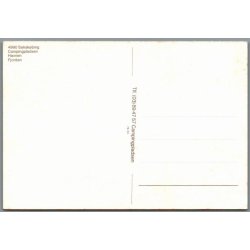 Saksk�bing  - Campingpladsen  - Postkort - Ubrugt