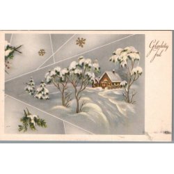 Julemrke 1968 p Postkort