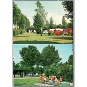 Saksk�bing Camping  - Postkort - Brugt