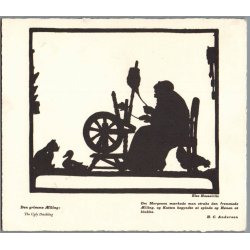 Hasselriis, Else - H. C. Andersen - Kartonkort 18x15 cm - Ubrugt
