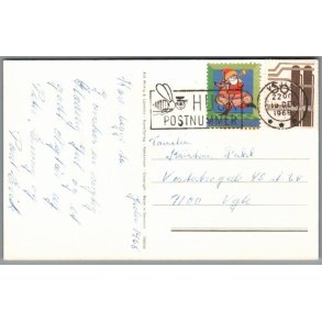 Julemrke 1968 p Postkort