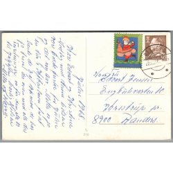 Julemrke 1968 p Postkort