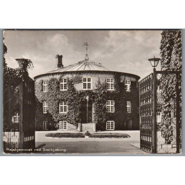 Plejehjemmet ved Saksk�bing  - Postkort - Ubrugt