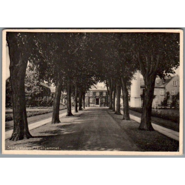 Plejehjemmet ved Saksk�bing  - Postkort - Ubrugt
