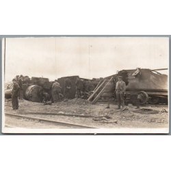 Togulykke - Minnesota - USA - September 1914 - Fotokort u/n - Ubrugt