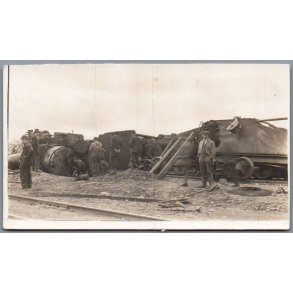 Togulykke - Minnesota - USA - September 1914 - Fotokort u/n - Ubrugt