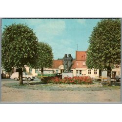 Saxkj�bing - Torvet - Postkort - Ubrugt