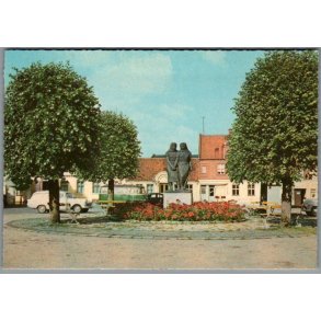 Saxkj�bing - Torvet - Postkort - Ubrugt