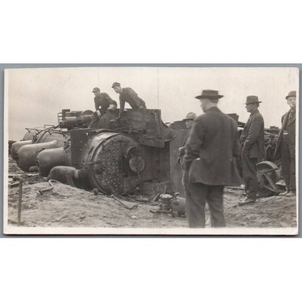 Togulykke - Minnesota - USA - September 1914 - Fotokort u/n - Ubrugt