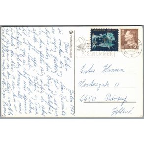 Julemrke 1967 p Postkort