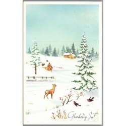 Julemrke 1967 p Postkort