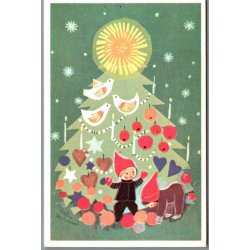 Julemrke 1967 p Postkort