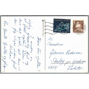 Julemrke 1967 p Postkort