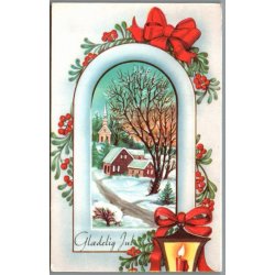 Julemrke 1967 p Postkort