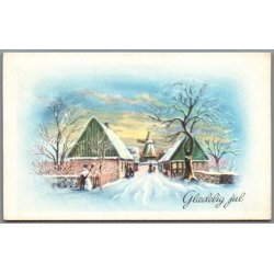 Julemrke 1967 p Postkort