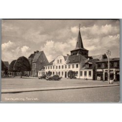 Saxkj�bing - Torvet - Postkort - Ubrugt