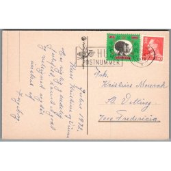 Julem�rke 1972 p� Postkort