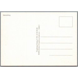 Saksk�bing  - Postkort - Ubrugt