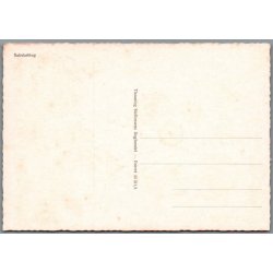 Saksk�bing  - Postkort - Ubrugt