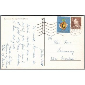 Julemrke 1969 p Postkort