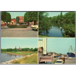 Partier fra Saksk�bing Havn - Postkort - Brugt