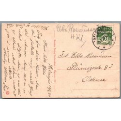 Helsing�r - Havneparti - Postkort - Brugt