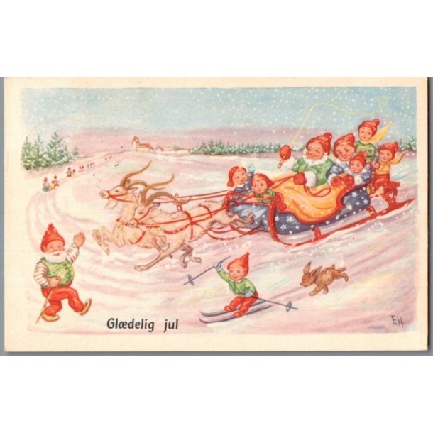 Halfdaner, Elisabeth - Gl�delig Jul - Brugt