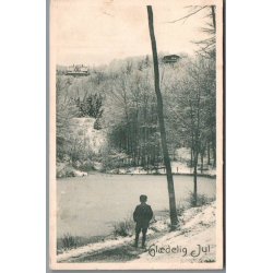 Julemrke 1909 p Postkort