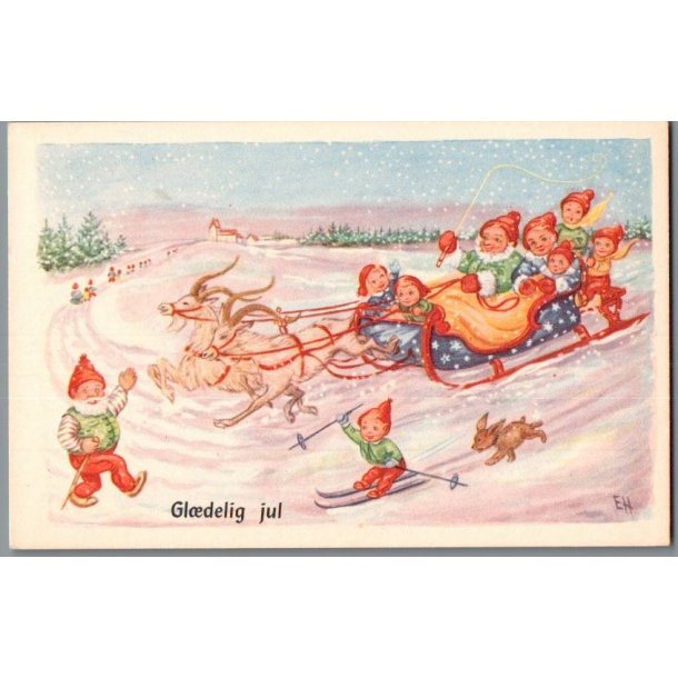 Halfdaner, Elisabeth - Gl�delig Jul - Ubrugt