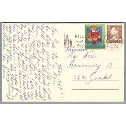 Julemrke 1968 p Postkort