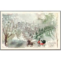 Julemrke 1968 p Postkort